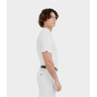 Wedstrijdshirt Horse Pilot korte mouwen Aerolight heren Wit