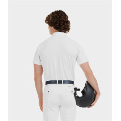 Wedstrijdshirt Horse Pilot korte mouwen Aerolight heren Wit
