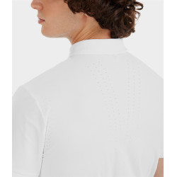 Wedstrijdshirt Horse Pilot korte mouwen Aerolight heren Wit