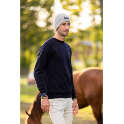 Bonnet d'équitation Horse Pilot en laine Gris vent