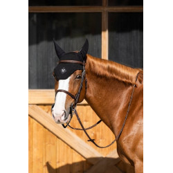 Bonnet cheval anti-bruits Horse Pilot Noir Bonnet cheval anti-bruits Horse Pilot Noir