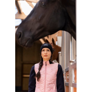 Warme paardrijhoofdband Horse Pilot Zwart