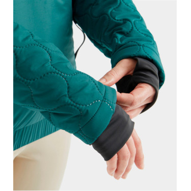 Damesjas Horse Pilot High-Frequency Groen leerwerk Damesjas Horse Pilot High-Frequency Groen leerwerk