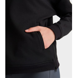 Sweat-shirt d'équitation à capuche Horse PIlot femme Noir Sweat-shirt d'équitation à capuche Horse PIlot femme Noir