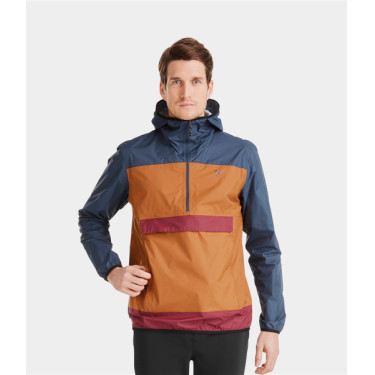 Korte regenjas voor heren Raintech Horse Pilot paardrijden Goudbruin