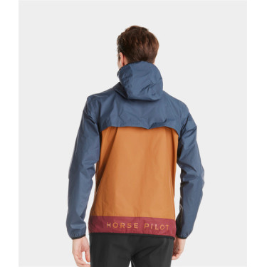 Korte regenjas voor heren Raintech Horse Pilot paardrijden Goudbruin