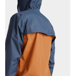 Veste courte de pluie Horse Pilot d'équitation Raintech homme Marron doré