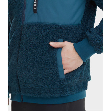 Heren Sherpa-jas Horse Pilot Marine Marineblauw Heren Sherpa-jas Horse Pilot Marine Marineblauw