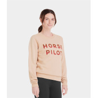 Sweatshirt d'équitation Horse Pilot Team Shirt femme