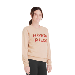 Sweatshirt d'équitation Horse Pilot Team Shirt femme