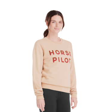 Sweatshirt d'équitation Horse Pilot Team Shirt femme
