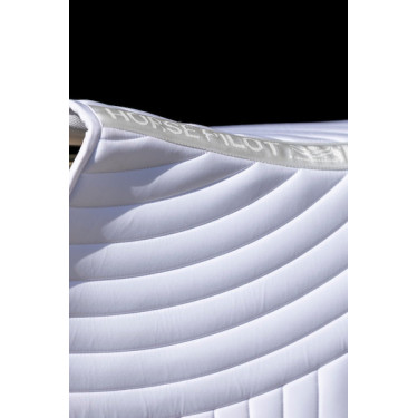 Tapis de selle Horse Pilot mixte ergonomique Blanc Tapis de selle Horse Pilot mixte ergonomique Blanc