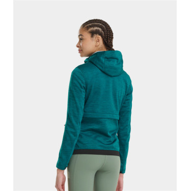 Paardrijdvest met rits Horse Pilot dames Tempest Midden groen