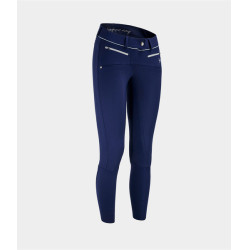 Pantalon d'équitation X-Balance Horse Pilot femme Marine Bleu marine