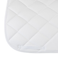 Dressuurpad Equestro logo in strass Wit Dressuurpad Equestro logo in strass Wit