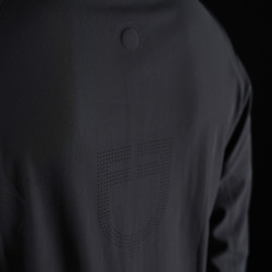 Herenhoodie technische sweater Equestro Ridertechnology Zwart Herenhoodie technische sweater Equestro Ridertechnology Zwart