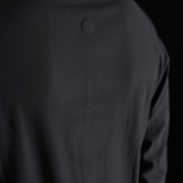 Herenhoodie technische sweater Equestro Ridertechnology Zwart Herenhoodie technische sweater Equestro Ridertechnology Zwart