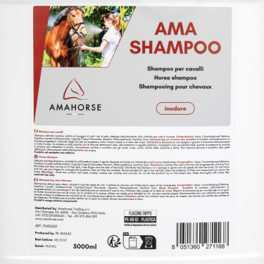 Shampoo voor paarden Ama 5 L Umbria Equitazione