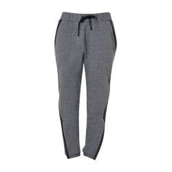 Pantalon tear-away femme avec fermeture éclair sur toute la longueur Equestro Gris mélangé