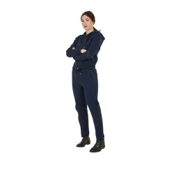 Pantalon tear-away femme avec fermeture éclair sur toute la longueur Equestro Marine blazer Bleu marine Pantalon tear-away femme avec fermeture éclair sur toute la longueur Equestro Marine blazer Bleu marine