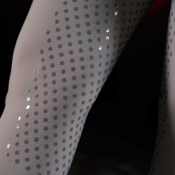 Slim fit damesbroek Equestro Ridertechnology full grip Spotlijster Grijs