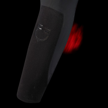 Pantalon slim fit femme Equestro Ridertechnology full grip Noir