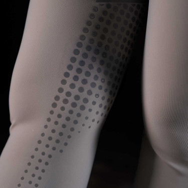Slim fit damesbroek Equestro Ridertechnology met thermogesealde naden Spotlijster Grijs Slim fit damesbroek Equestro Ridertechnology met thermogesealde naden Spotlijster Grijs
