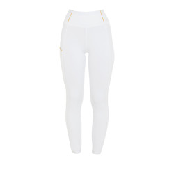 Legging femme avec doublure en polaire Equestro Blanc Legging femme avec doublure en polaire Equestro Blanc