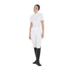 Legging femme avec doublure en polaire Equestro Blanc Legging femme avec doublure en polaire Equestro Blanc