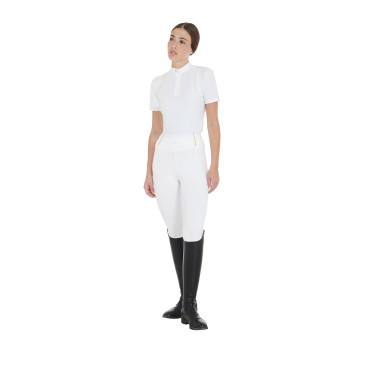 Legging femme avec doublure en polaire Equestro Blanc Legging femme avec doublure en polaire Equestro Blanc