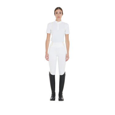 Legging femme avec doublure en polaire Equestro Blanc Legging femme avec doublure en polaire Equestro Blanc