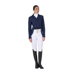 Dressuurfrak Equestro dames Marineblazer Marineblauw