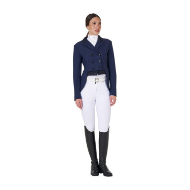 Dressuurfrak Equestro dames Marineblazer Marineblauw