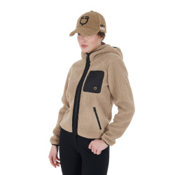 Unisex pet Equestro met inzetstuk van mesh Wierook / zwart