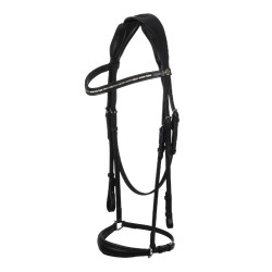 Bridon Venere en cuir de veau Acavallo Noir Bridon Venere en cuir de veau Acavallo Noir