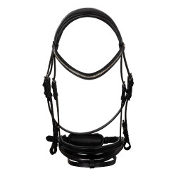 Bridon Olympia en cuir de veau Acavallo Noir