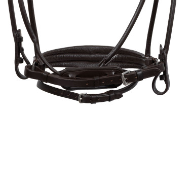 Bridon Iris en cuir de veau Acavallo Marron / marron Bridon Iris en cuir de veau Acavallo Marron / marron