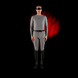 Base Layer heren met lange mouwen Equestro Ridertechnology Spotlijster Grijs Base Layer heren met lange mouwen Equestro Ridertechnology Spotlijster Grijs