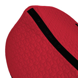 Tapis de selle de saut en matelassage cubique Equestro Scooter Beige