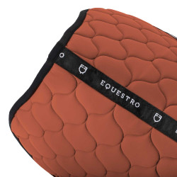 Gevoerde springmat van technisch textiel Equestro Sequoia Bruin