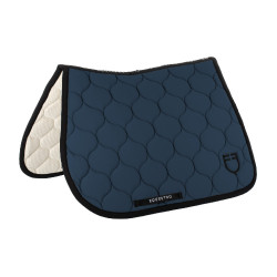 Gevoerde springmat van technisch textiel Equestro Beringzee Blauw
