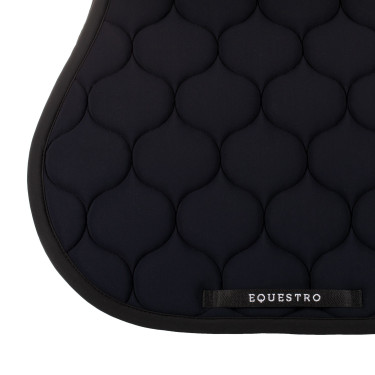 Gevoerde springmat van technisch textiel Equestro Zwart