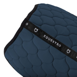 Gevoerde springmat van technisch textiel Equestro Beringzee Blauw