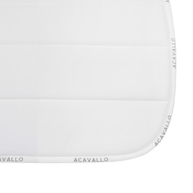 Springdeken Acavallo met ruitjes en louvre Wit