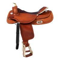 Selle Pool’s Reiner en rawhide 2020 Cognac Marron