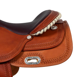 Selle Pool’s Reiner en rawhide 2020 Cognac Marron