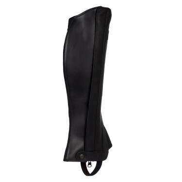 Mini chaps GP cuir stretch Acavallo Noir Mini chaps GP cuir stretch Acavallo Noir