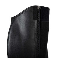 Mini chaps GP cuir stretch Acavallo Noir