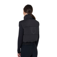 Kort damesvest met ritssluiting Equestro Zwart