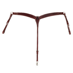 Collier de chasse western Pool's Marron